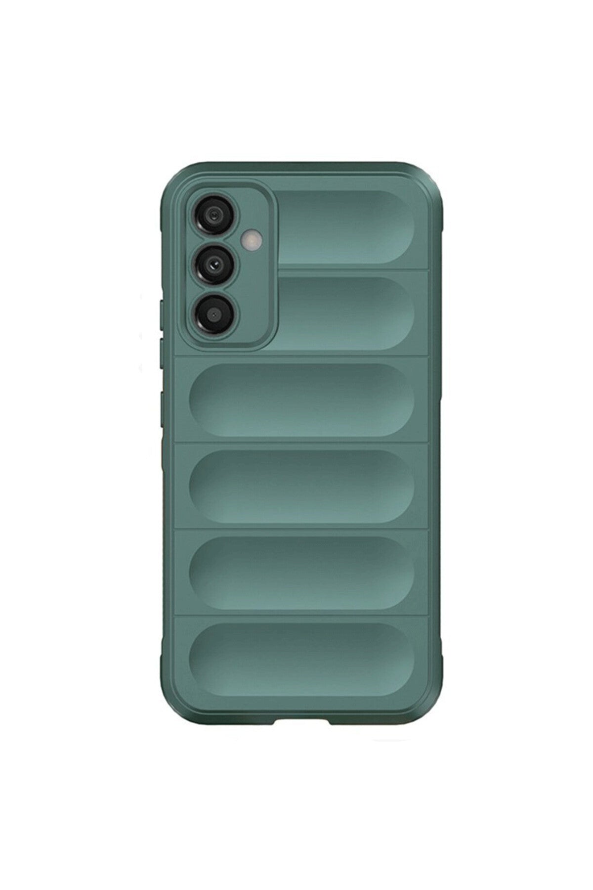 Samsung A56 Kılıf Optimum Silikon - Koyu Yeşil