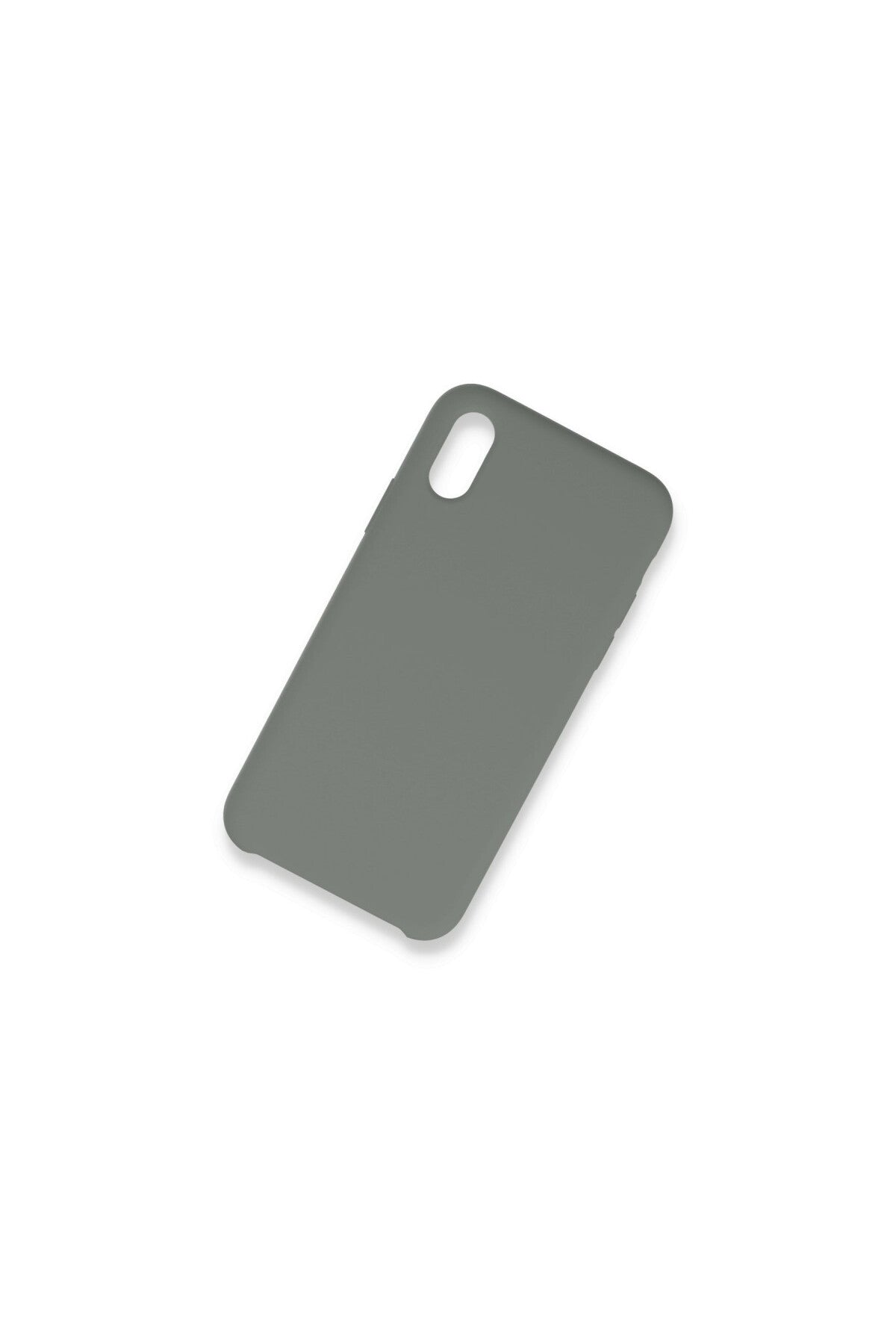 Apple iPhone XS Max Uyumlu Kılıf Lansman Legant Silikon - Gri