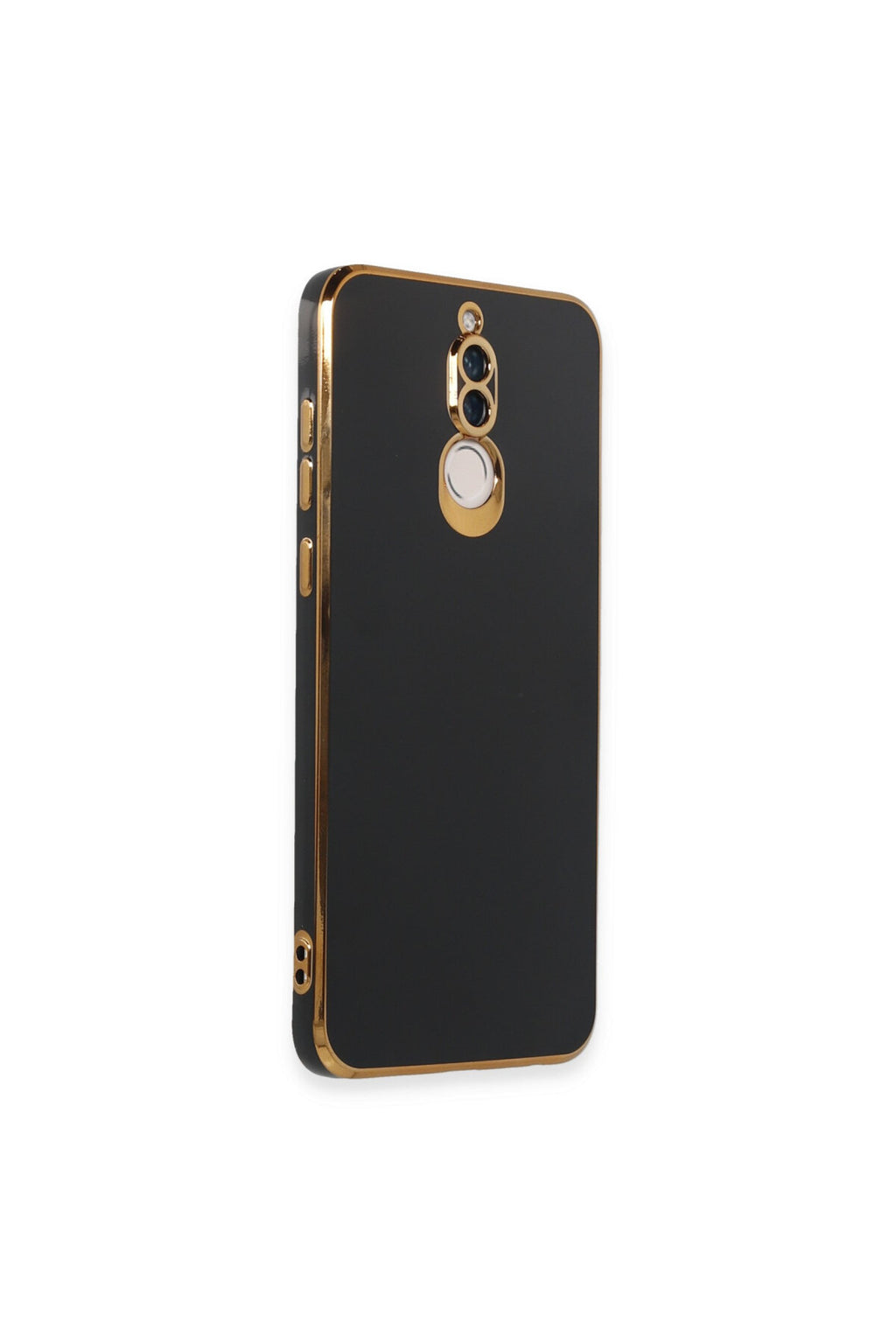 Huawei Mate 10 Lite Uyumlu Kılıf Volet Silikon - Siyah