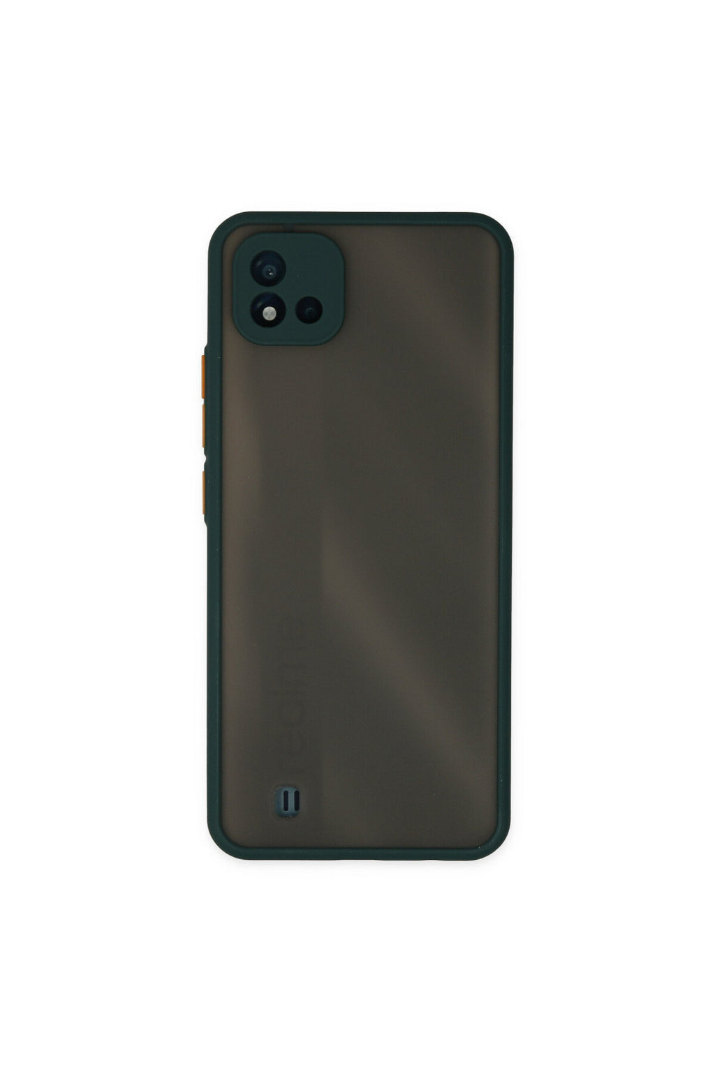 Realme C11 2021 Uyumlu Kılıf Montreal Silikon Kapak - Yeşil