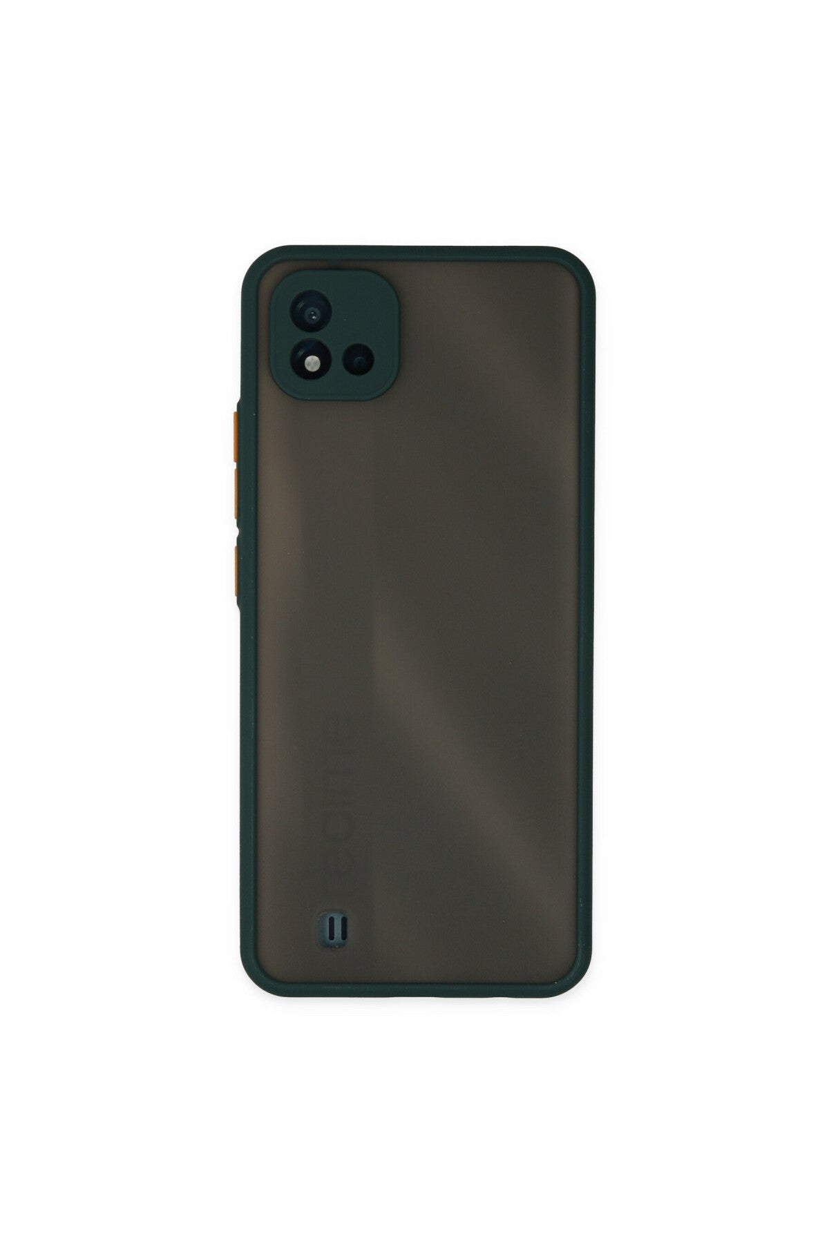 Realme C11 2021 Uyumlu Kılıf Montreal Silikon Kapak - Yeşil