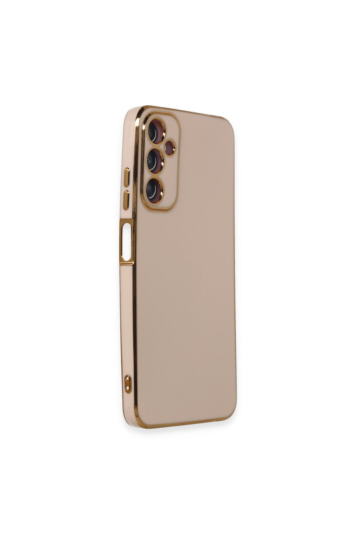 Samsung Galaxy A05S Uyumlu Kılıf Volet Silikon - Pembe