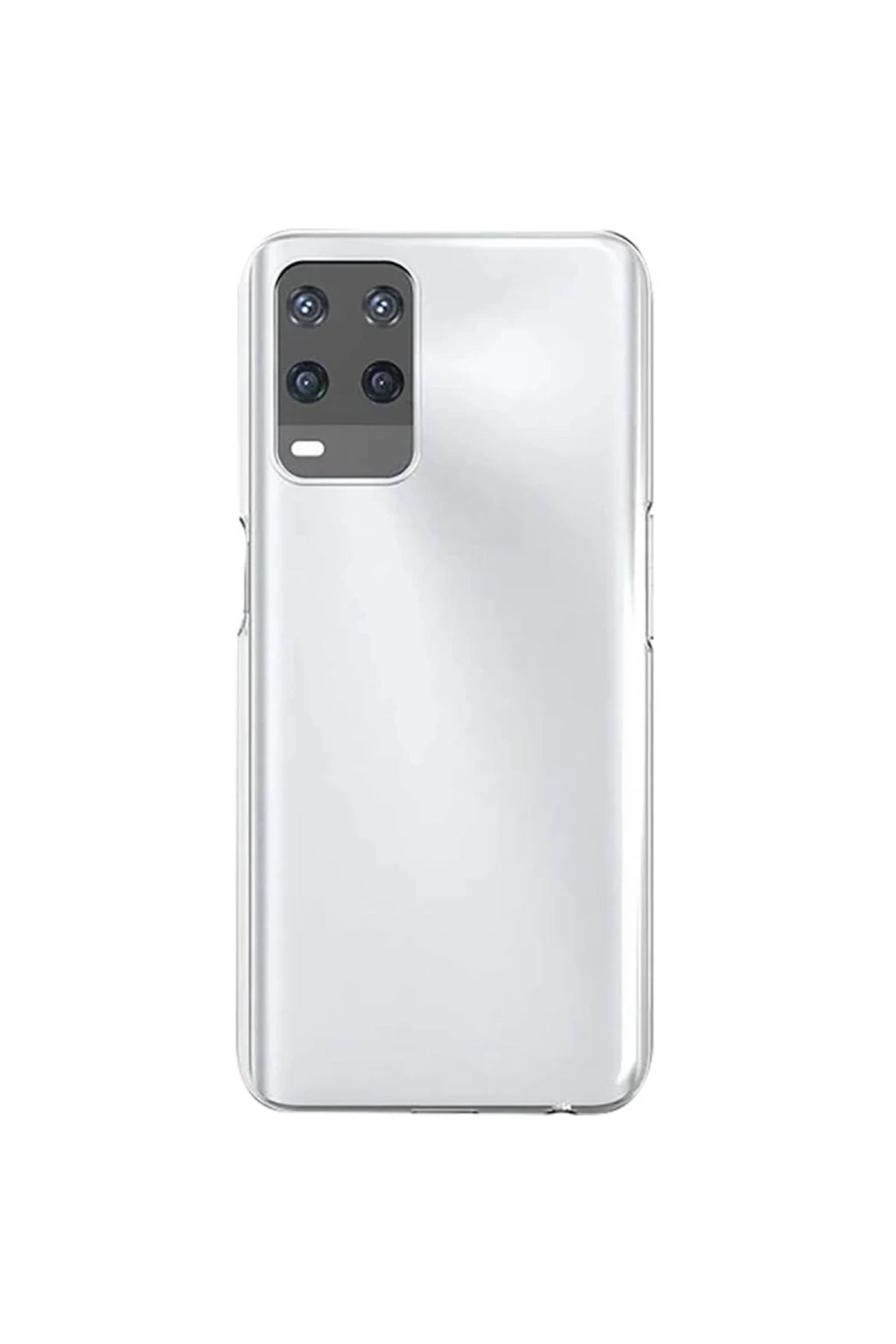 Oppo A54 4G Uyumlu Kılıf Lüx Şeffaf Silikon