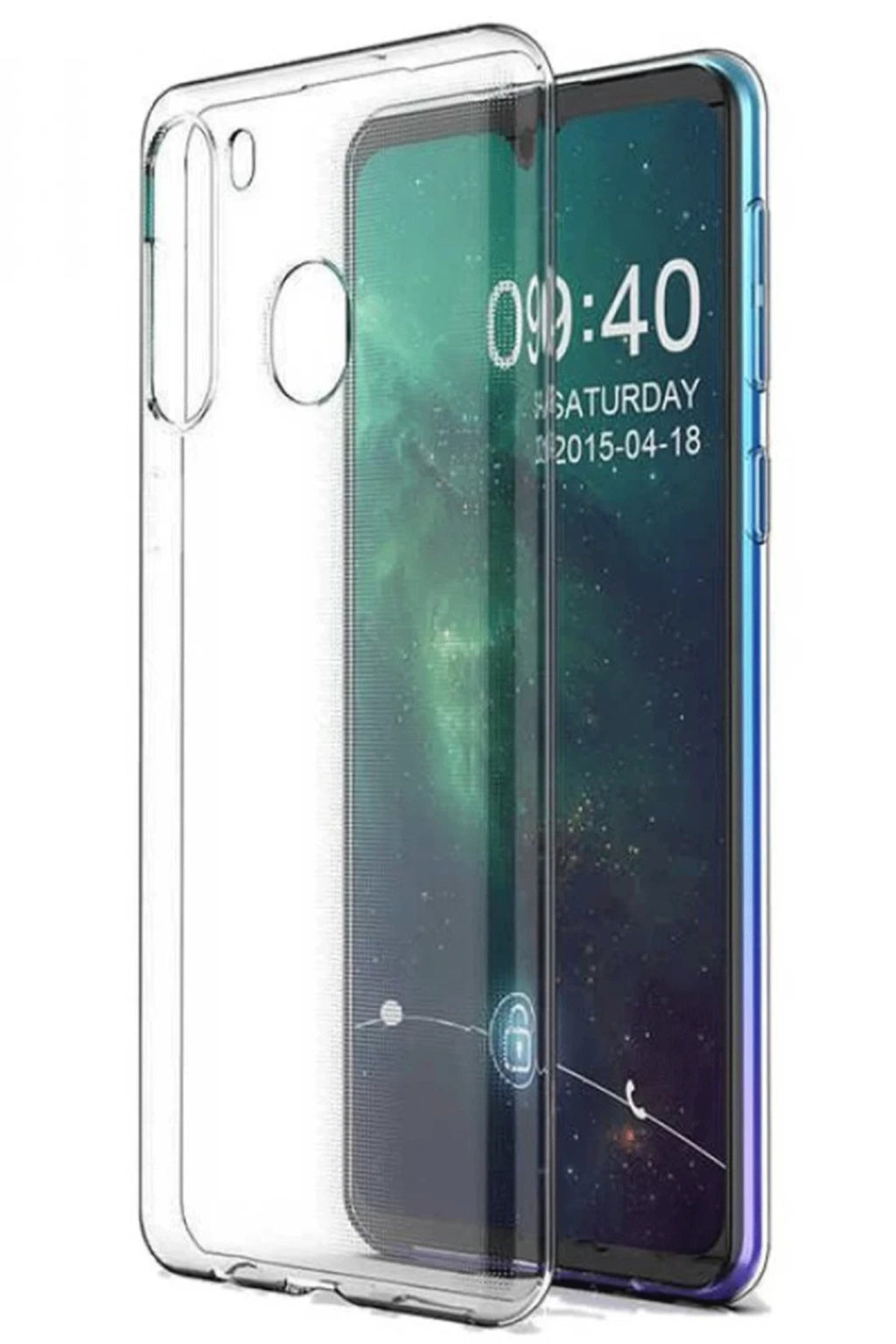 Samsung Galaxy A11 Uyumlu Kılıf Lüx Şeffaf Silikon