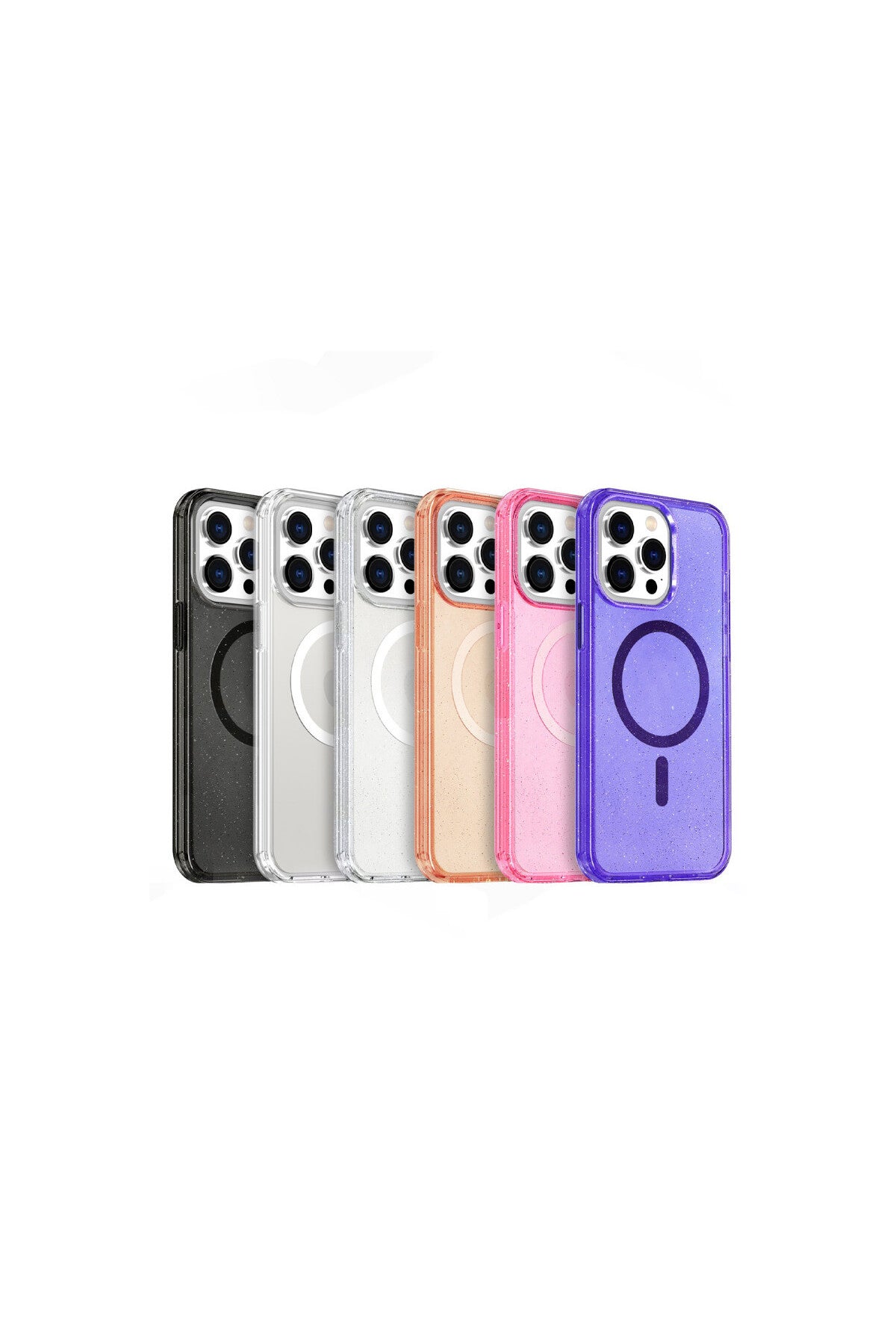 Joko Apple iPhone 14 Pro Max Uyumlu Star Magsafe Kapak - Mor