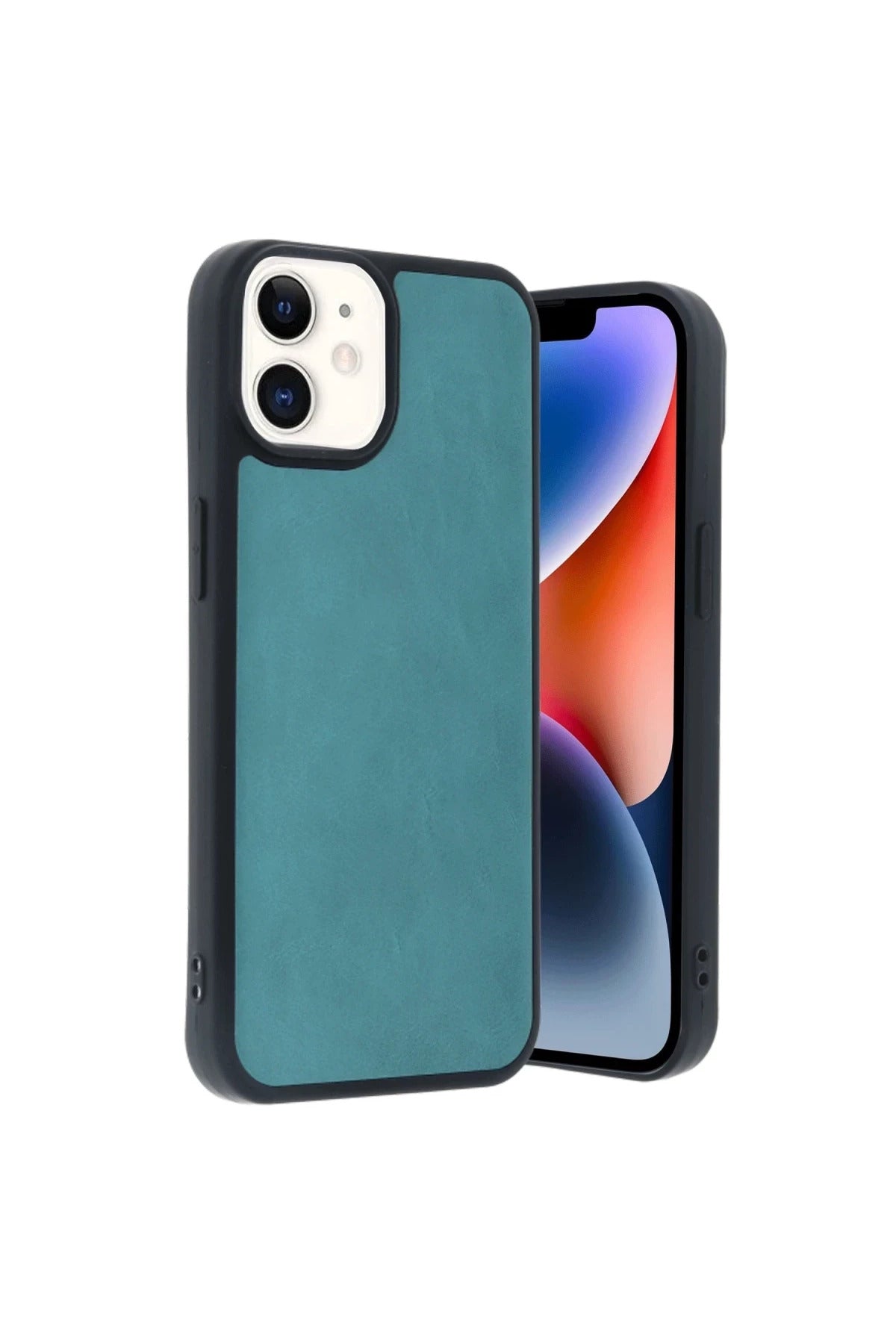 Apple iPhone 11 Uyumlu Kılıf Aras Deri Kapak - Açık Yeşil