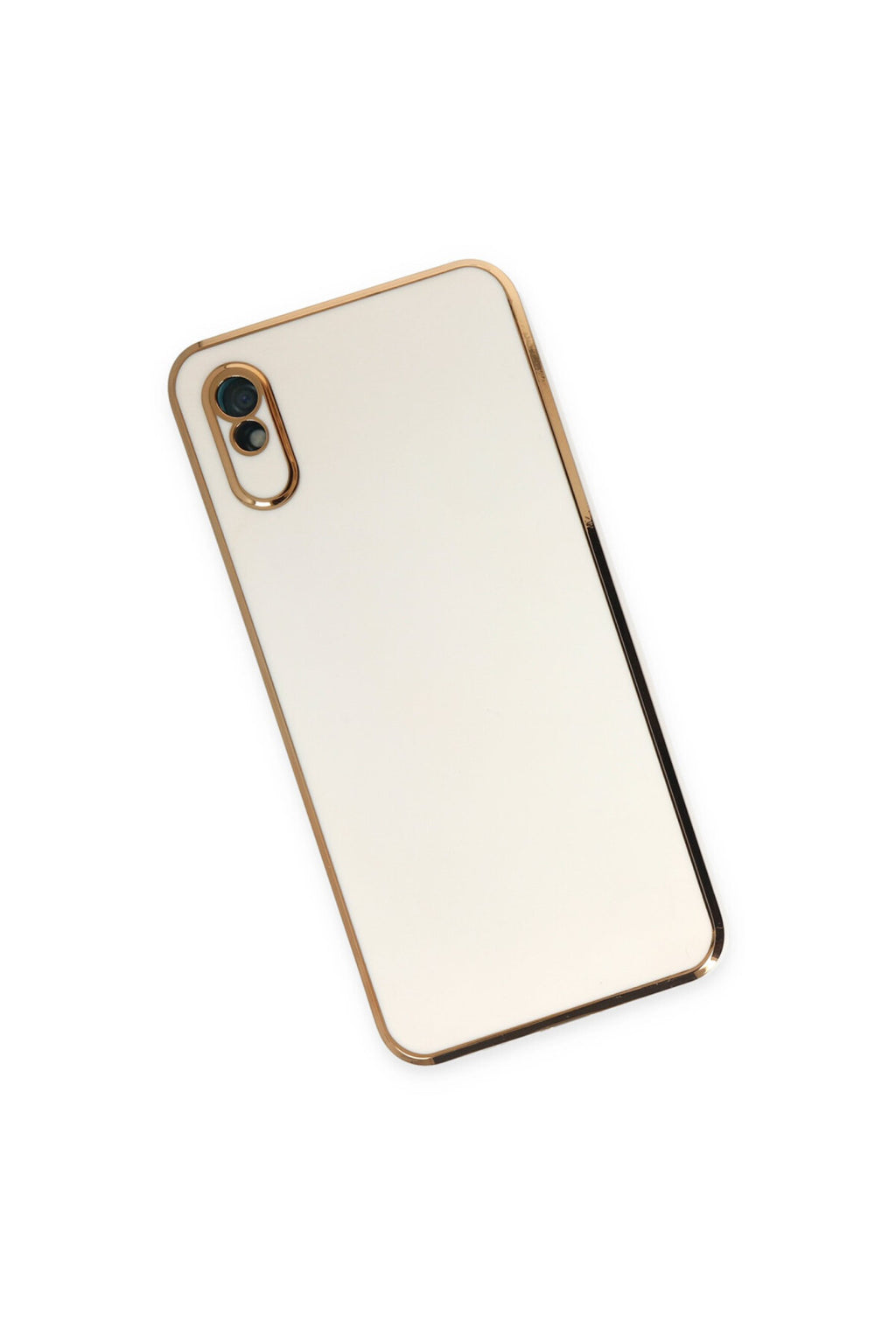 Xiaomi Redmi 9A Uyumlu Kılıf Volet Silikon - Beyaz
