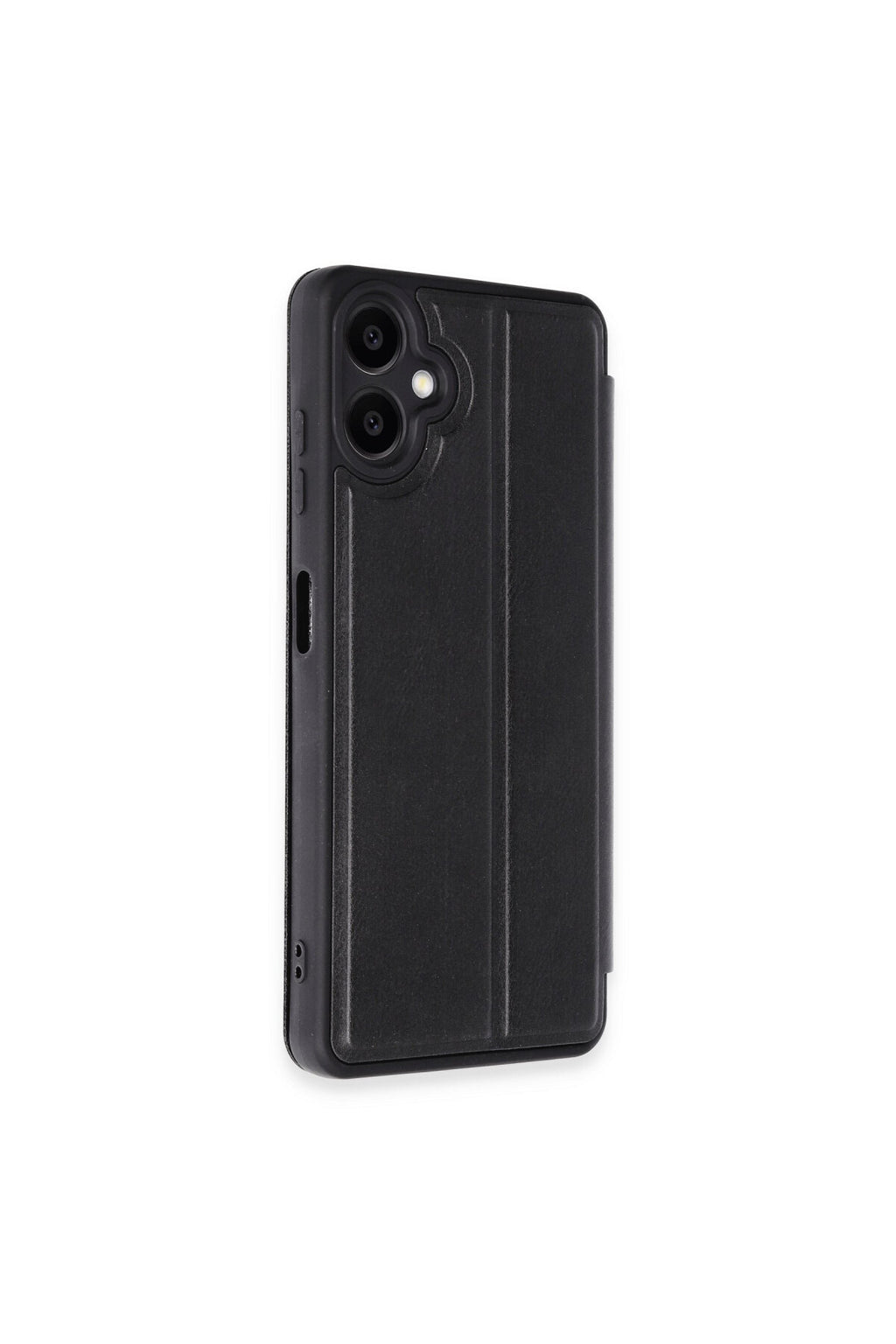 Samsung Galaxy A06 Uyumlu Kılıf Flip Cover - Siyah