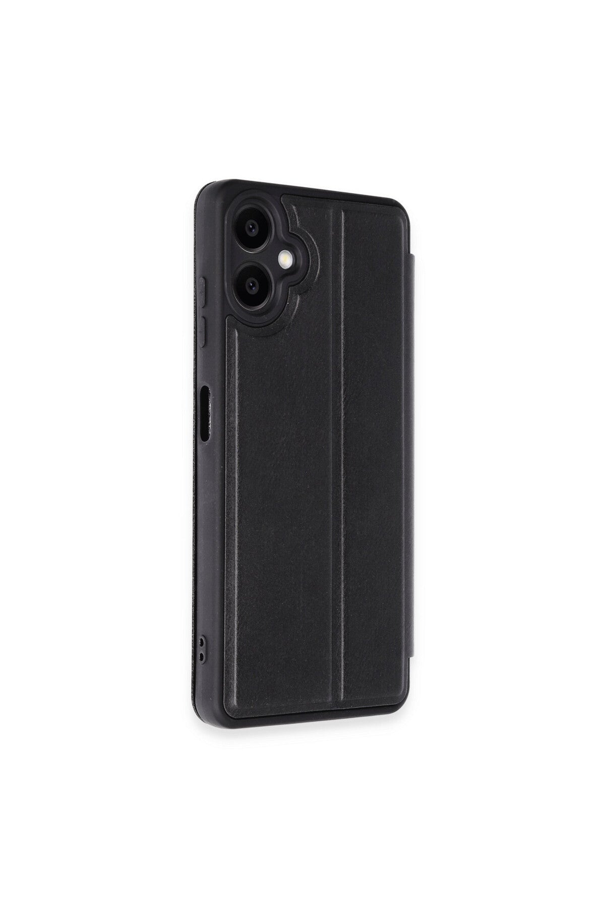 Samsung Galaxy A06 Uyumlu Kılıf Flip Cover - Siyah
