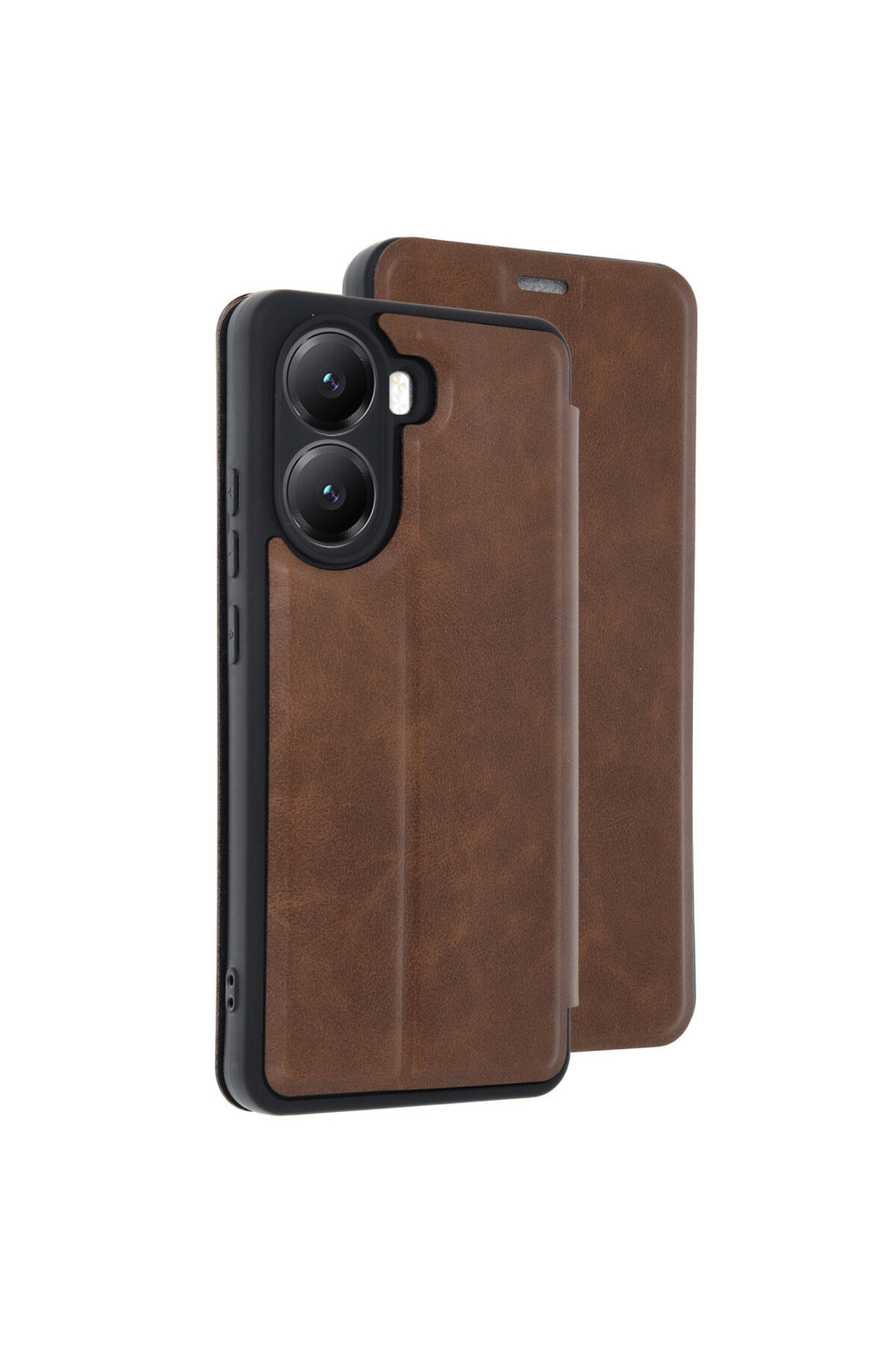 Xiaomi Poco X7 Pro Uyumlu Kılıf Flip Cover - Taba