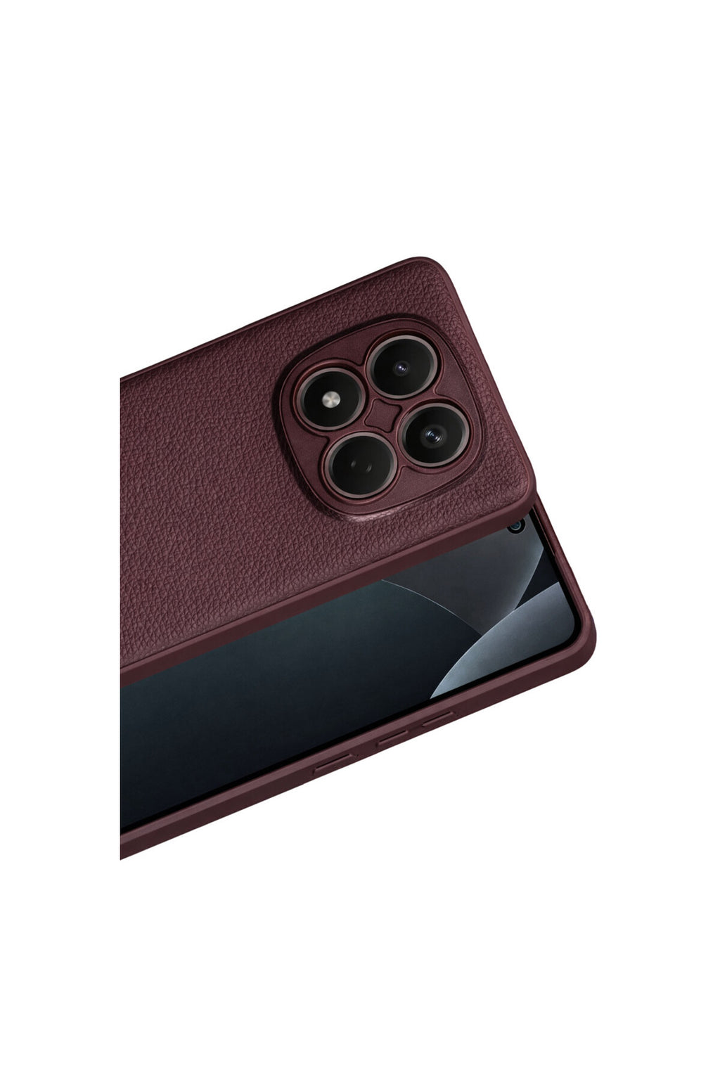 Xiaomi Redmi Note 15 Pro Plus 5G Uyumlu Thermax Silikon Kılıf - Bordo