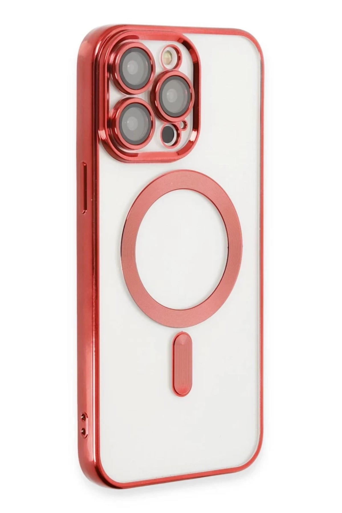 Apple iPhone 14 Pro Uyumlu Kılıf Kross Magneticsafe Kapak - Kırmızı