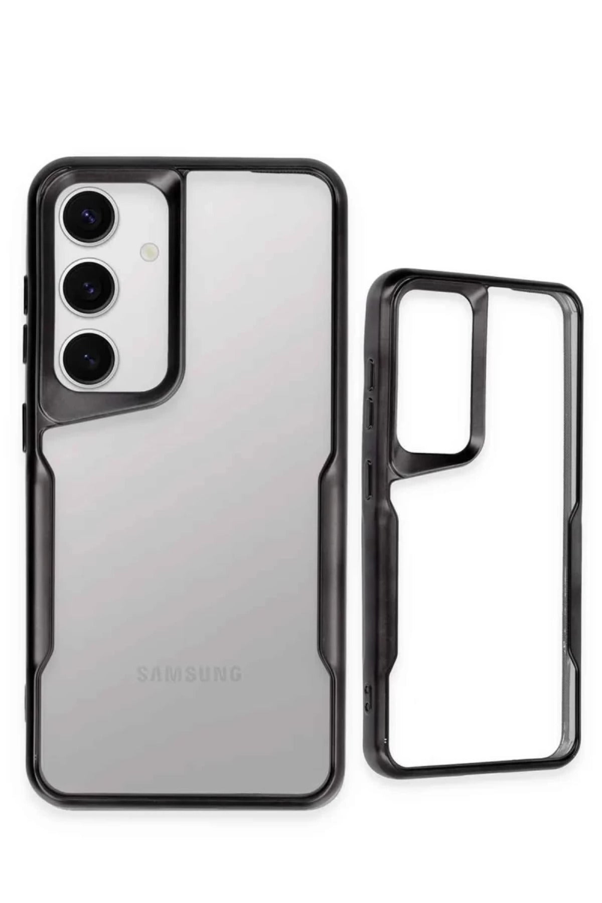 Samsung Galaxy S24 Uyumlu Kılıf Boyi Silikon Kapak - Derin Mor