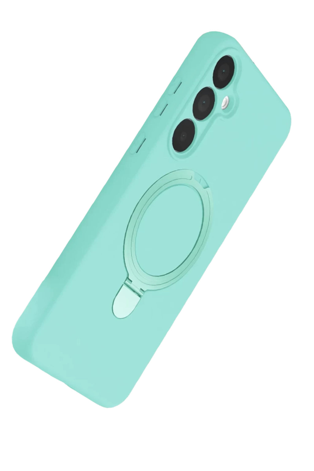 Samsung Galaxy A25 5G Uyumlu Regal Magsafe Standlı Kapak - Su Yeşili