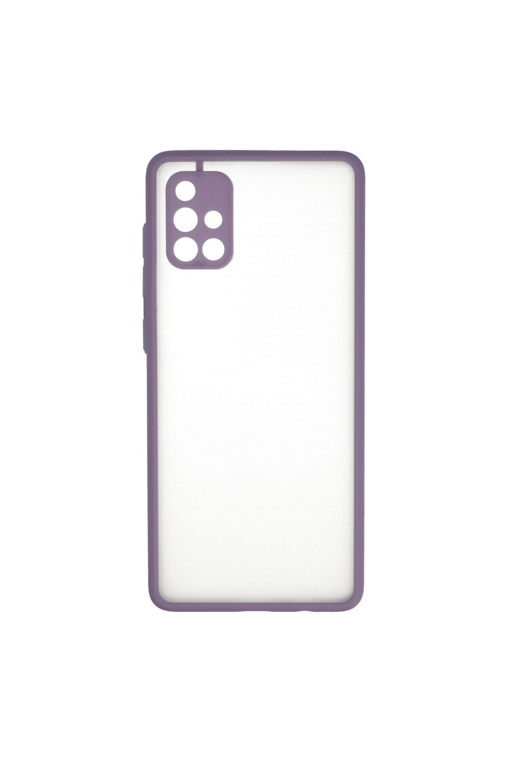 Samsung Galaxy A71 Uyumlu Kılıf Montreal Silikon Kapak - Mor