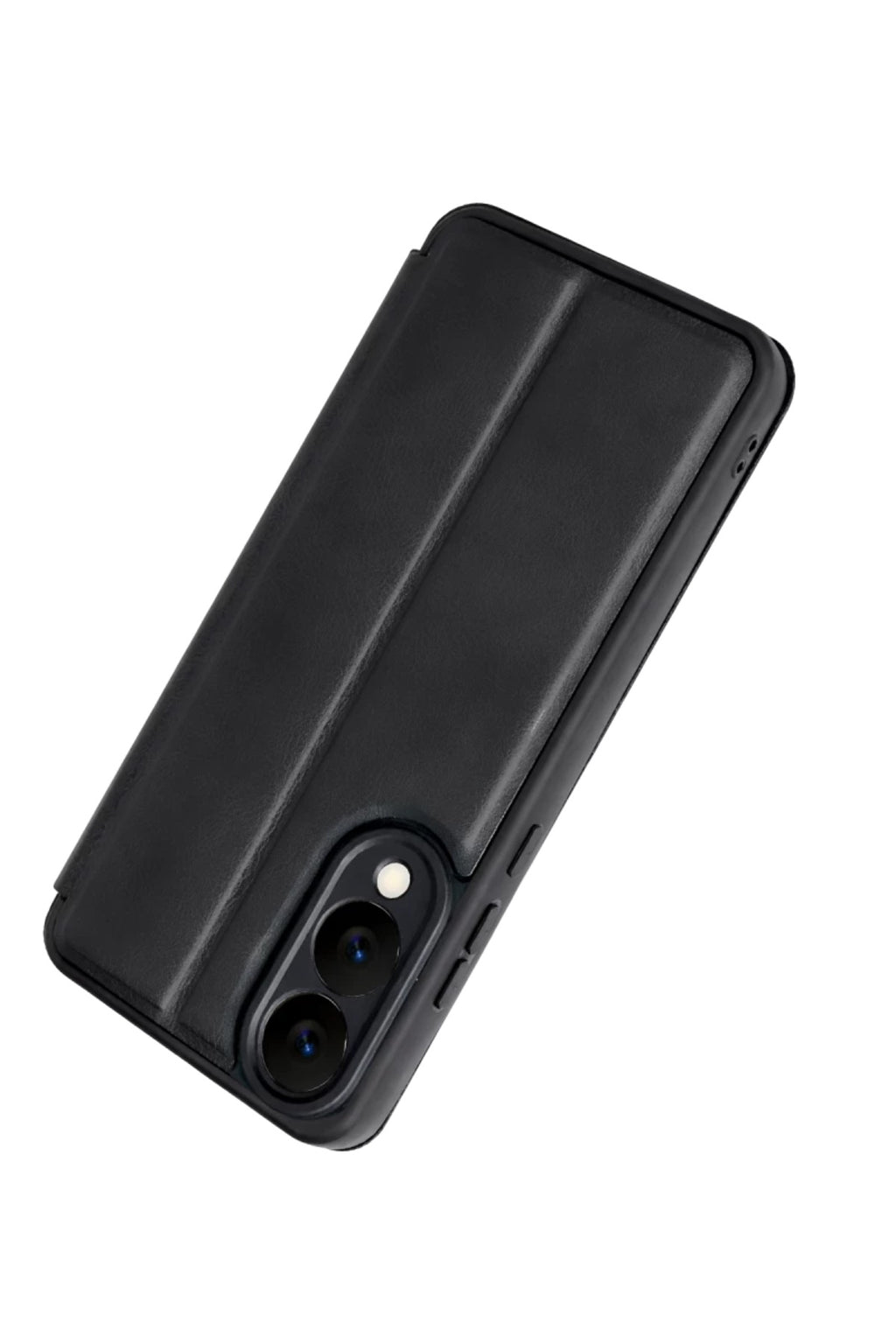 Samsung Galaxy S25 Uyumlu Edge Flip Cover - Siyah