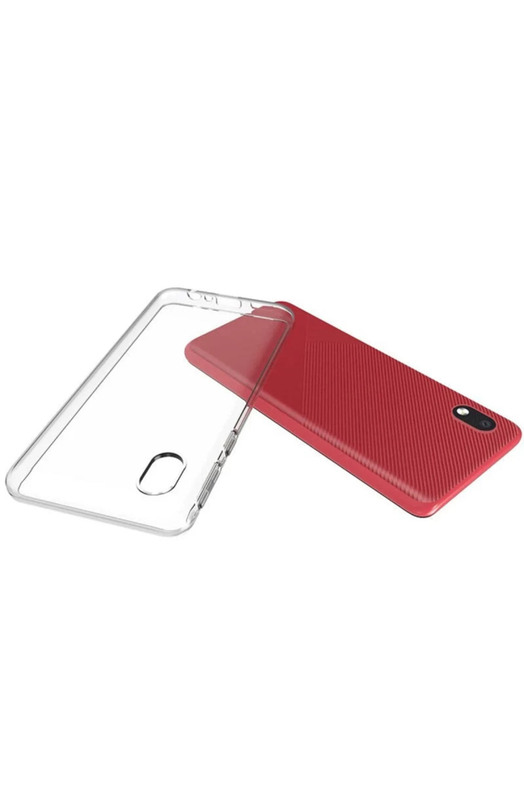 Samsung Galaxy A01 Core Uyumlu Kılıf Lüx Şeffaf Silikon