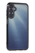 Samsung Galaxy A15 4G Uyumlu Kılıf Lensli Silikon - Mor