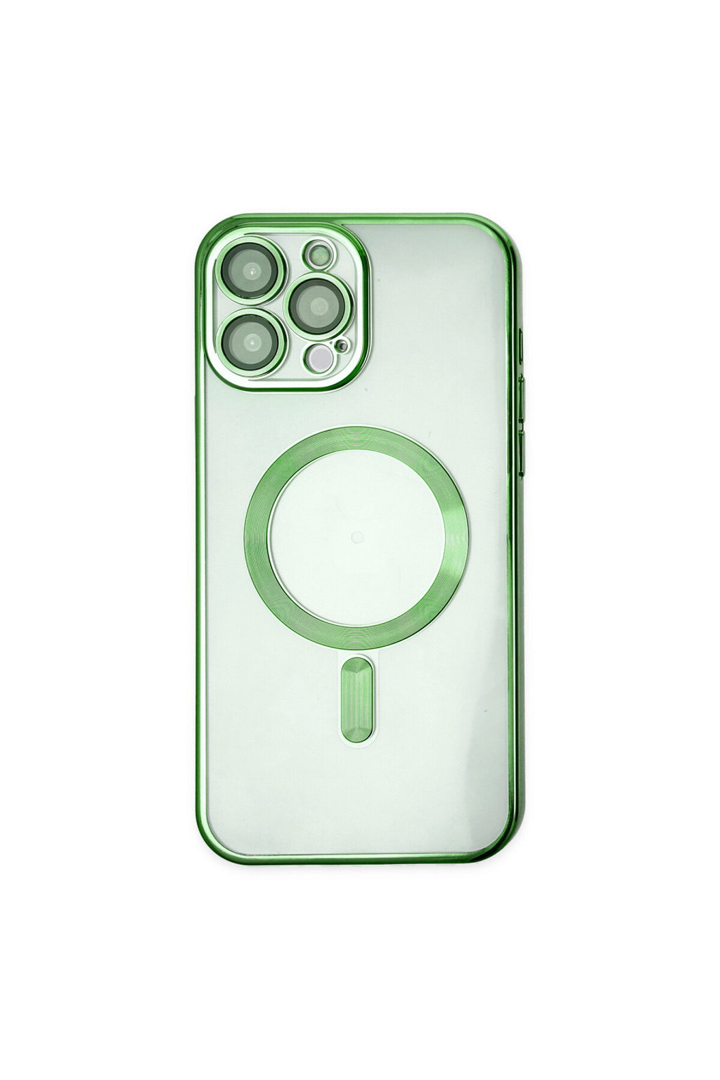 Apple iPhone 14 Pro Uyumlu Kılıf Kross Magneticsafe Kapak - Koyu Yeşil