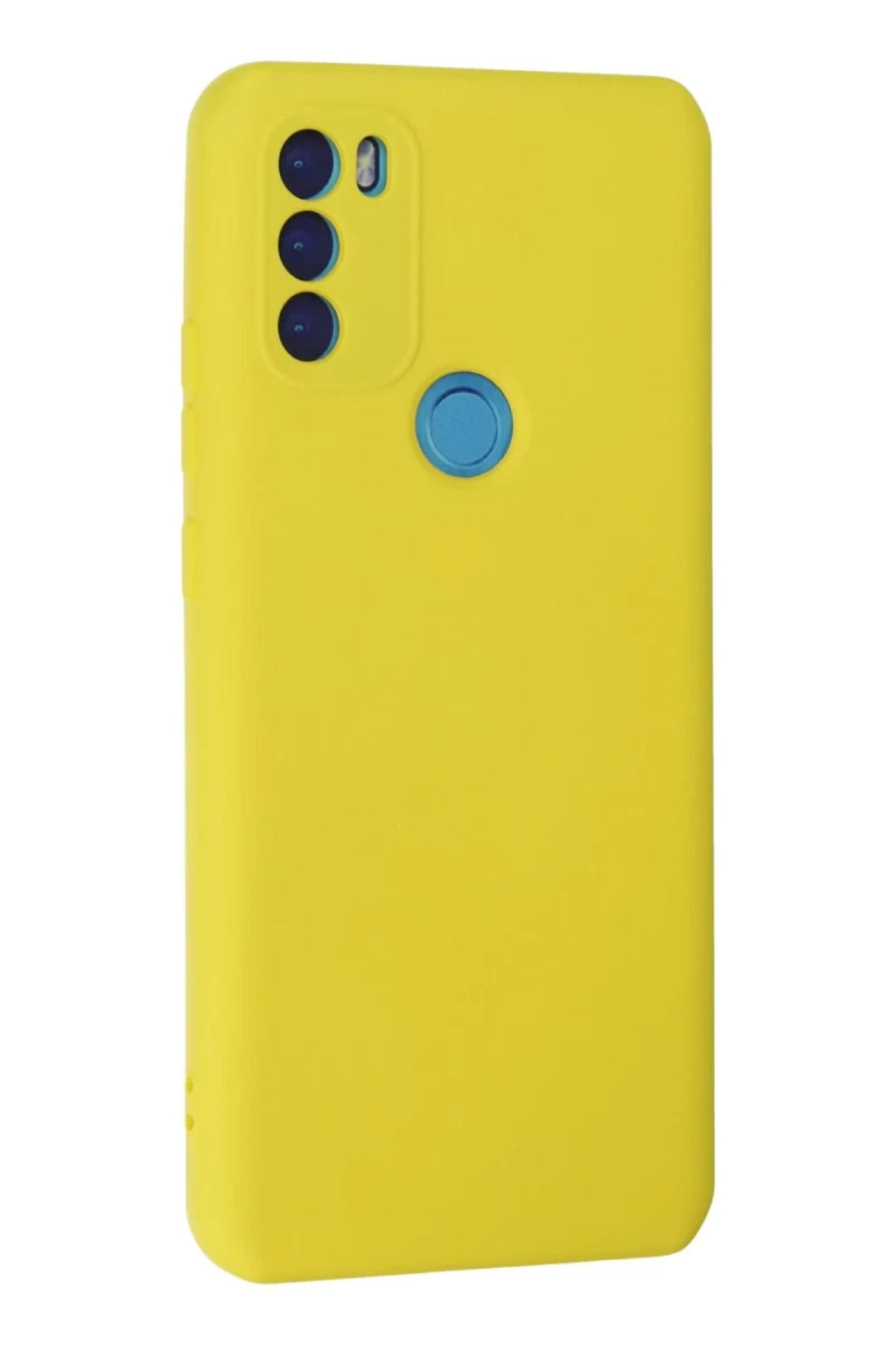 General Mobile GM 21 Plus Kılıf Nano içi Kadife Silikon - Sarı