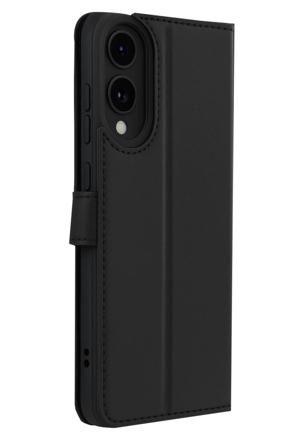 Samsung Galaxy S25 Uyumlu Edge Trend S Plus Kapaklı Kılıf - Siyah