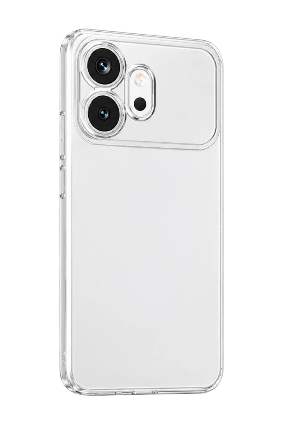 Huawei Honor 600 Uyumlu Lüx Şeffaf Silikon - Şeffaf