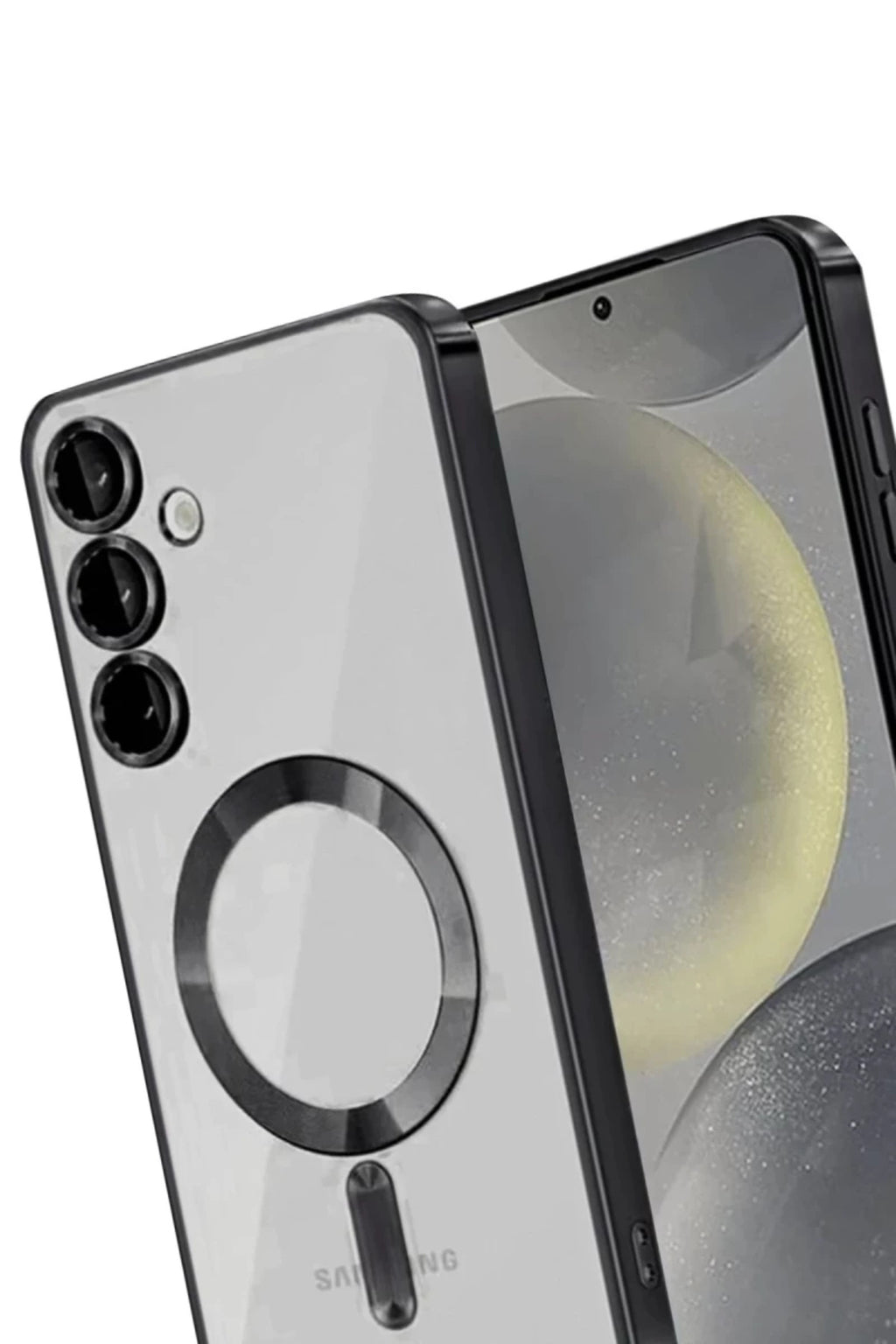 Samsung Galaxy A56 Uyumlu Kross Magneticsafe Kapak - Siyah