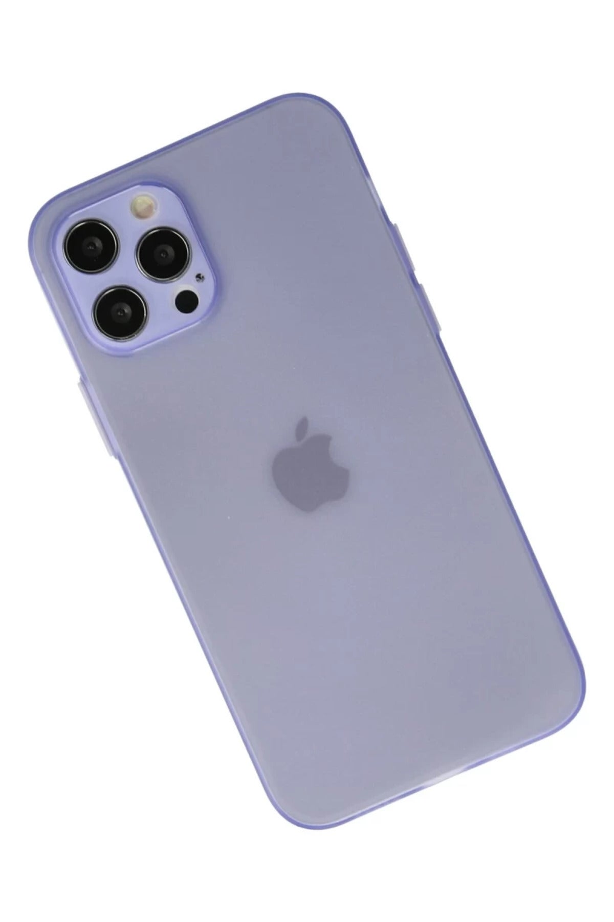 Apple iPhone 12 Pro Uyumlu Kılıf Puma Silikon - Mor