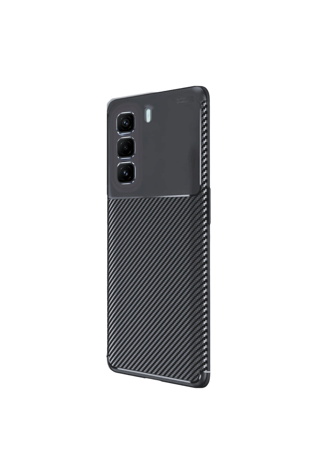 İnfinix Hot 50 Pro Plus 4G Uyumlu Auto Focus Karbon Kapak - Siyah