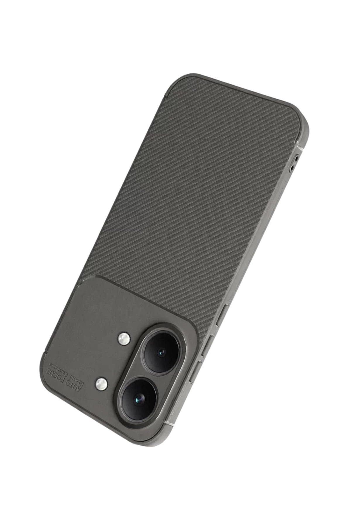 Xiaomi Poco X8 Pro Max Uyumlu Auto Focus Karbon Kapak - Gri