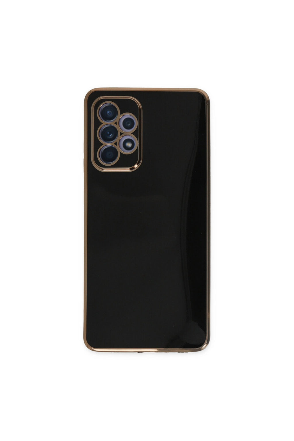 Samsung Galaxy A52 Uyumlu Kılıf Volet Silikon - Siyah