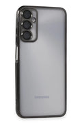 Samsung Galaxy A05S Uyumlu Kılıf Lensli Silikon - Siyah