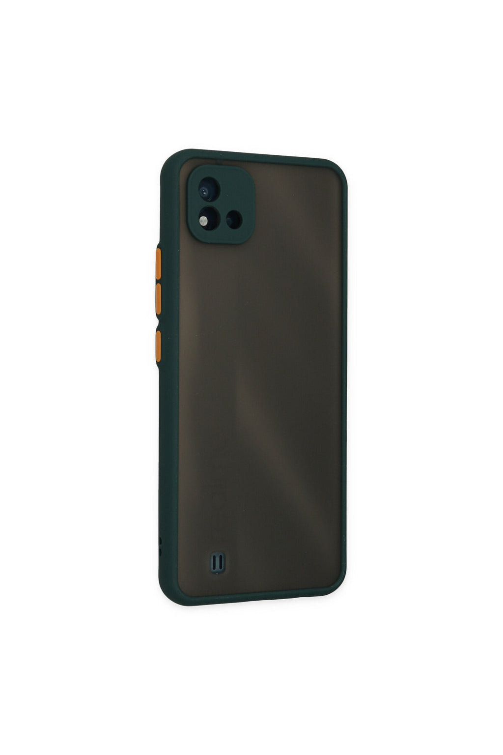 Realme C11 2021 Uyumlu Kılıf Montreal Silikon Kapak - Yeşil