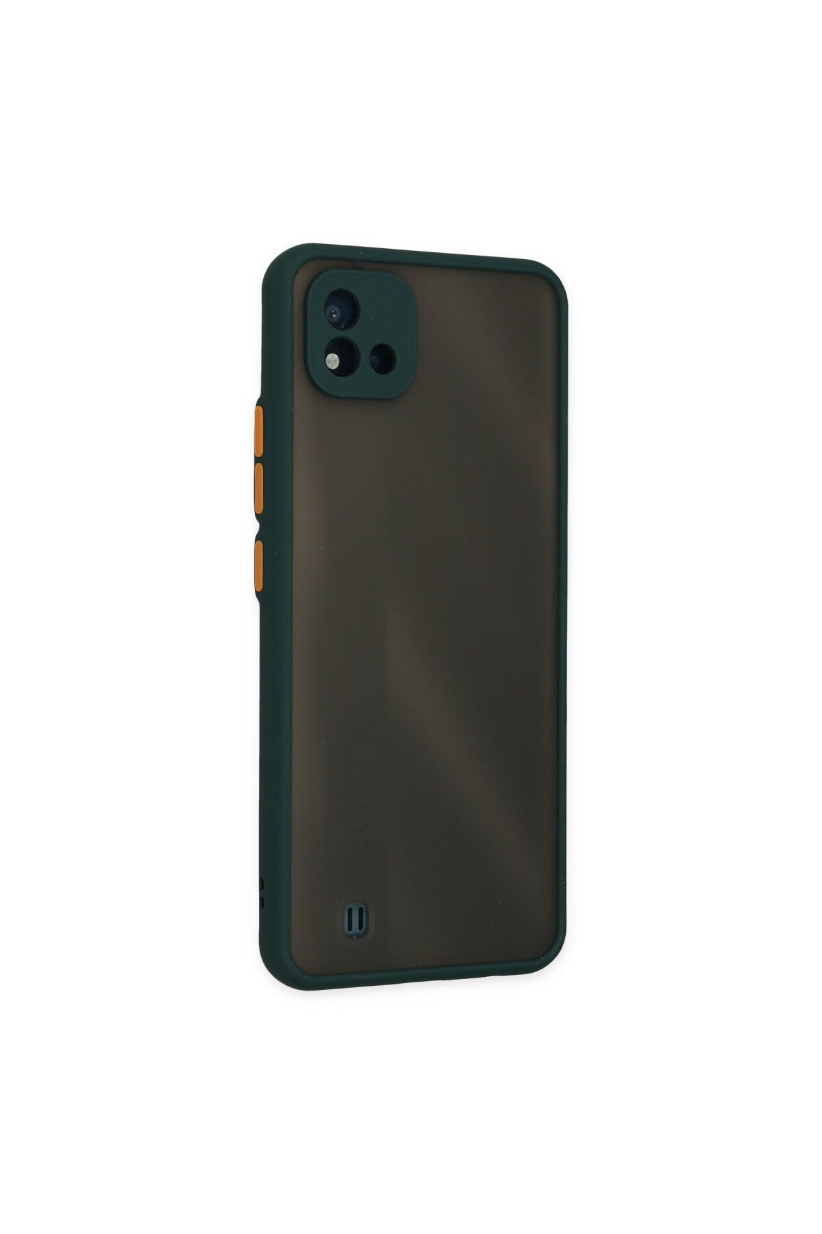 Realme C11 2021 Uyumlu Kılıf Montreal Silikon Kapak - Yeşil