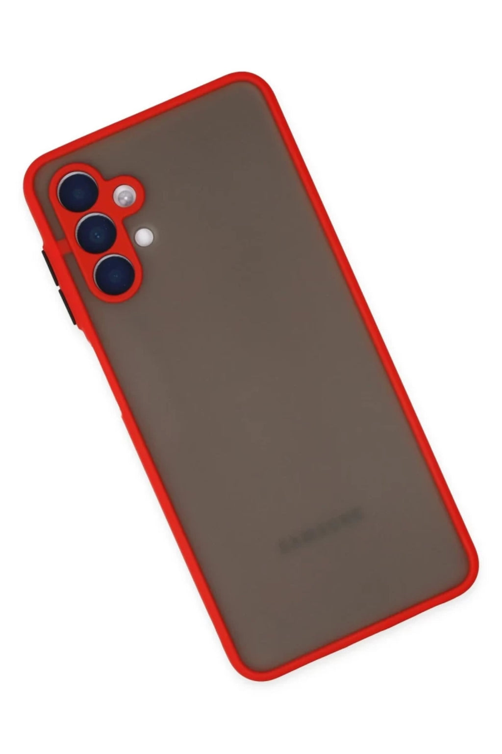 Samsung Galaxy A04S Uyumlu Kılıf Montreal Silikon Kapak - Kırmızı