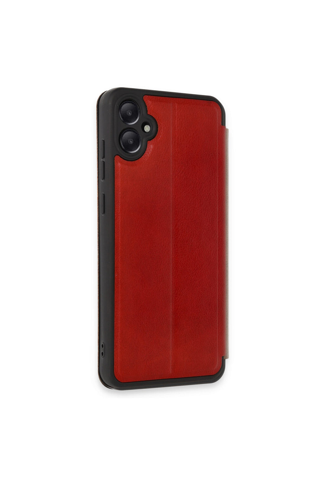 Samsung Galaxy A05 Uyumlu Kılıf Flip Cover - Kırmızı