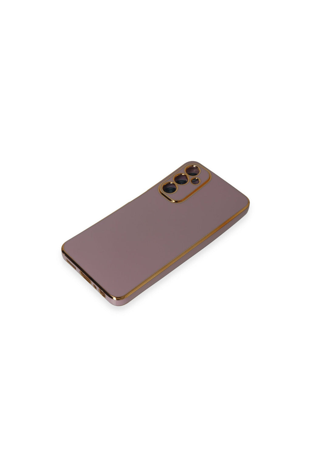 Samsung Galaxy A05S Uyumlu Kılıf Volet Silikon - Mor