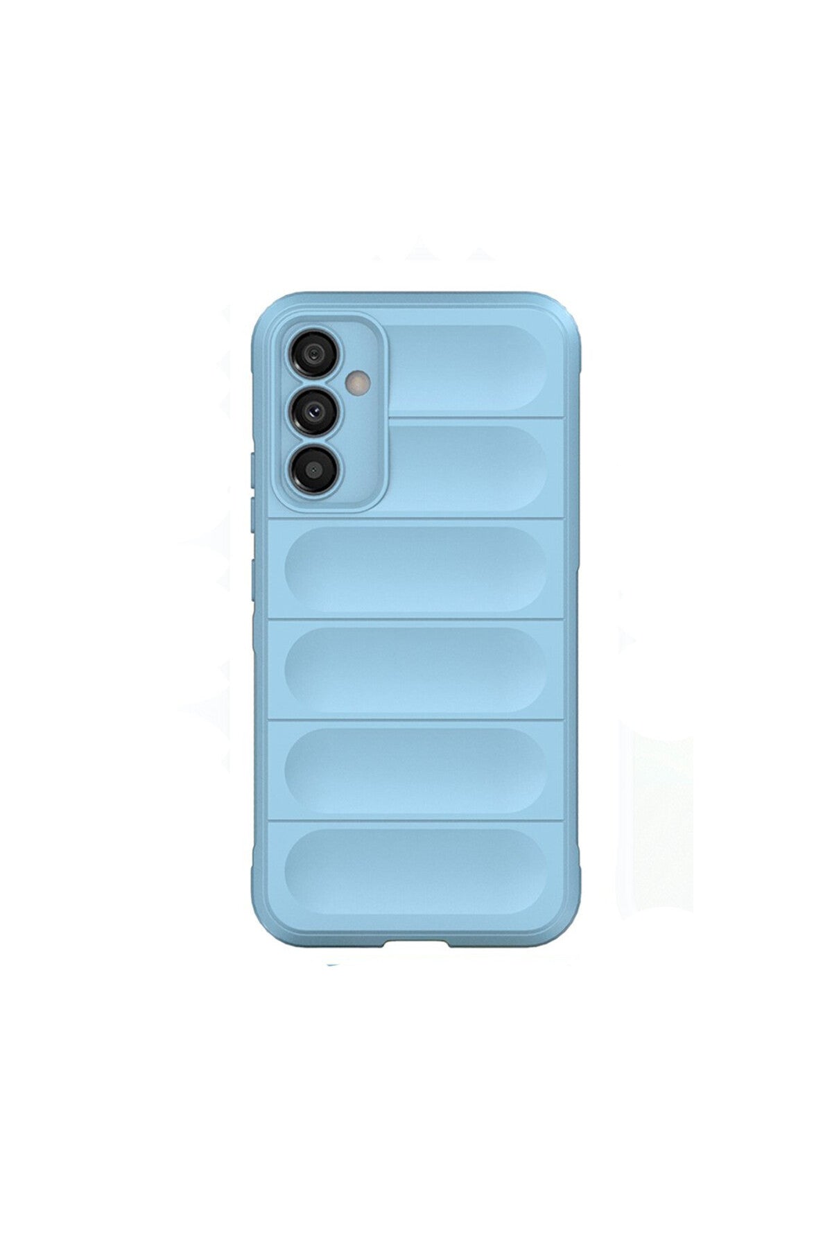 Samsung Galaxy A25 5G Uyumlu Kılıf Optimum Silikon - Sky Blue