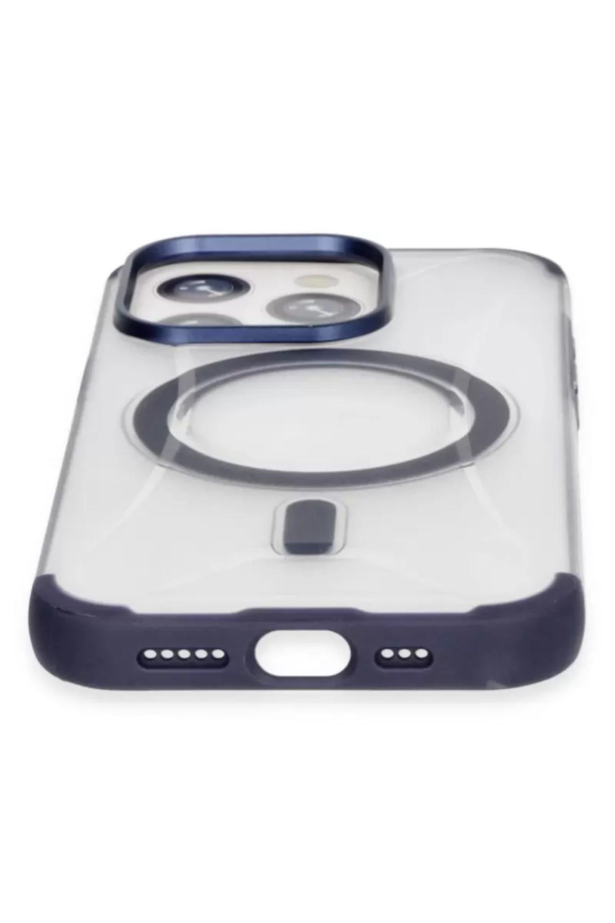 Joko Apple iPhone 15 Pro Uyumlu Hilton Magsafe Kapak - Lacivert