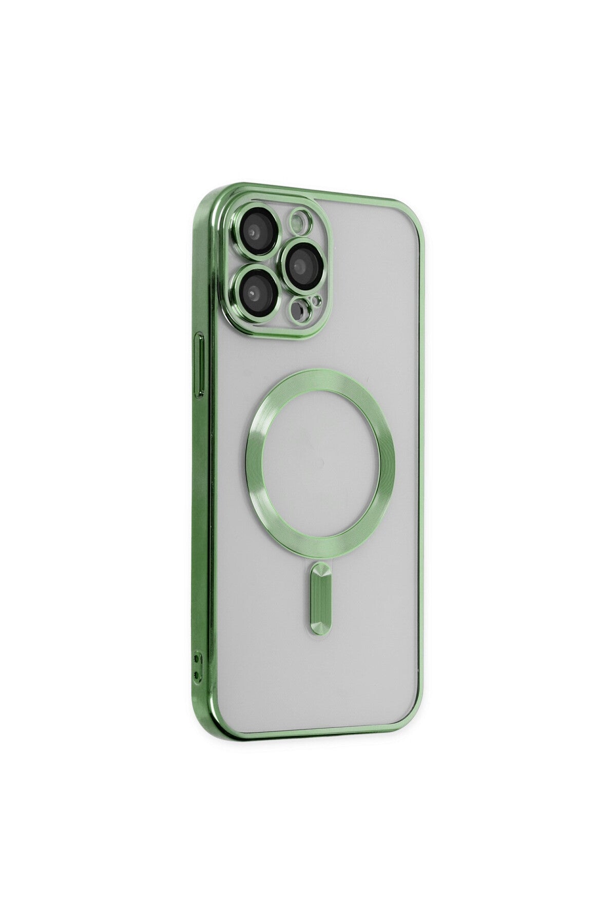 Apple iPhone 14 Pro Uyumlu Kılıf Kross Magneticsafe Kapak - Koyu Yeşil