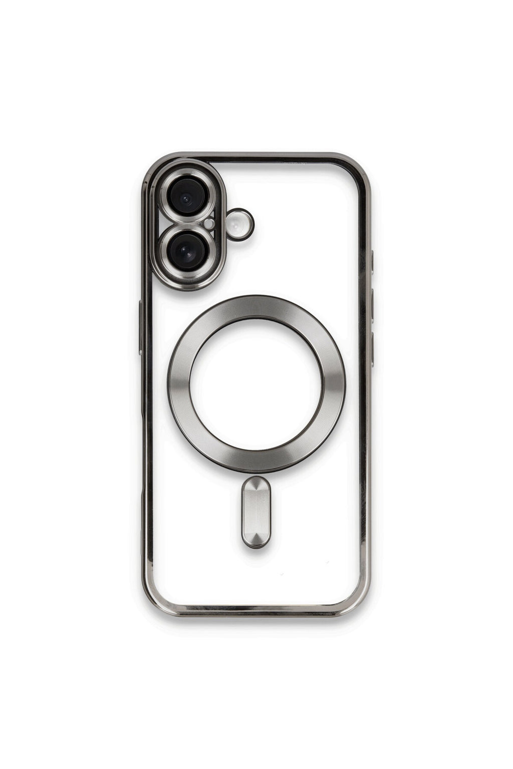 Apple iPhone 16 Uyumlu Kılıf Kross Magneticsafe Kapak - Titan Gri