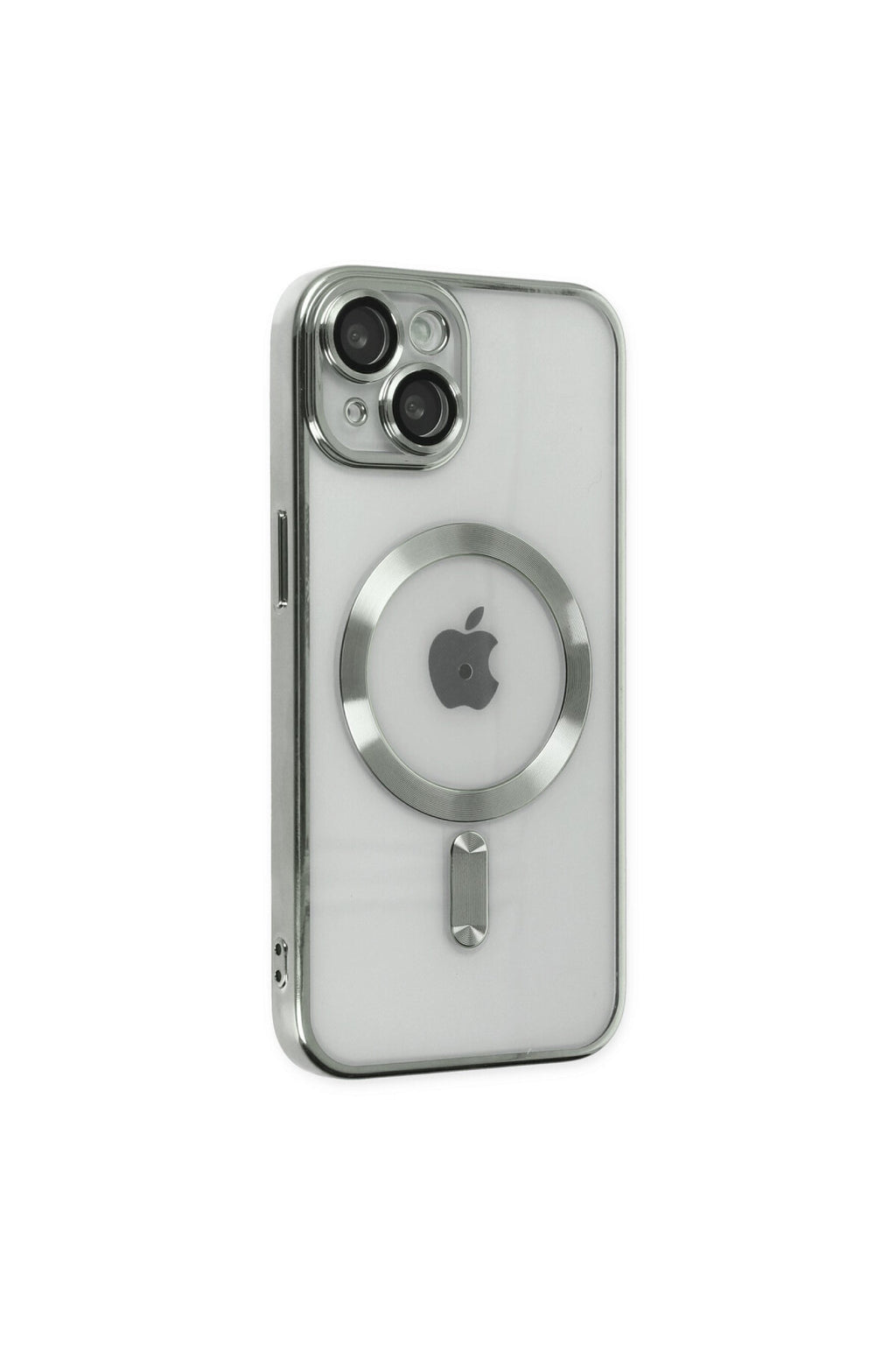 Apple iPhone 14 Uyumlu Kılıf Kross Magneticsafe Kapak - Gümüş