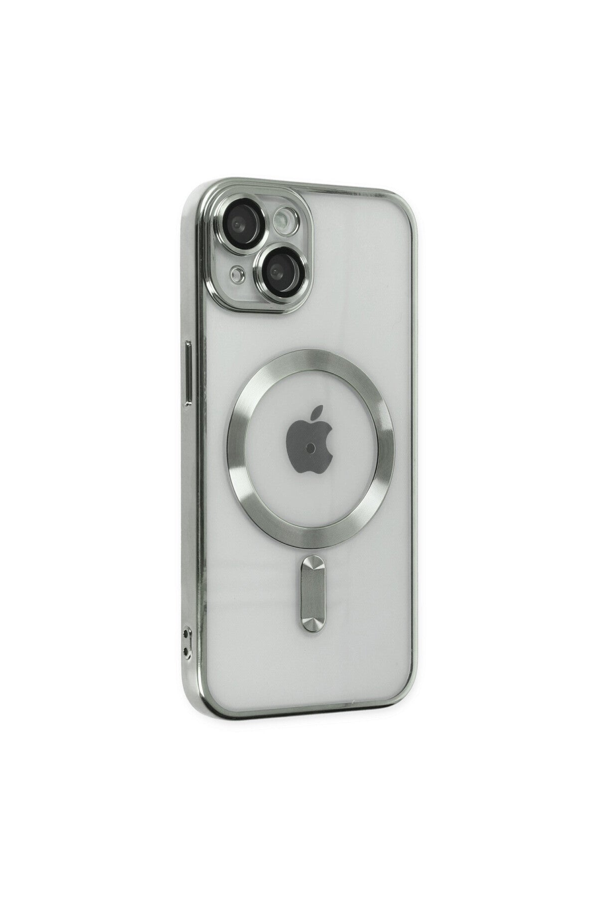 Apple iPhone 14 Uyumlu Kılıf Kross Magneticsafe Kapak - Gümüş