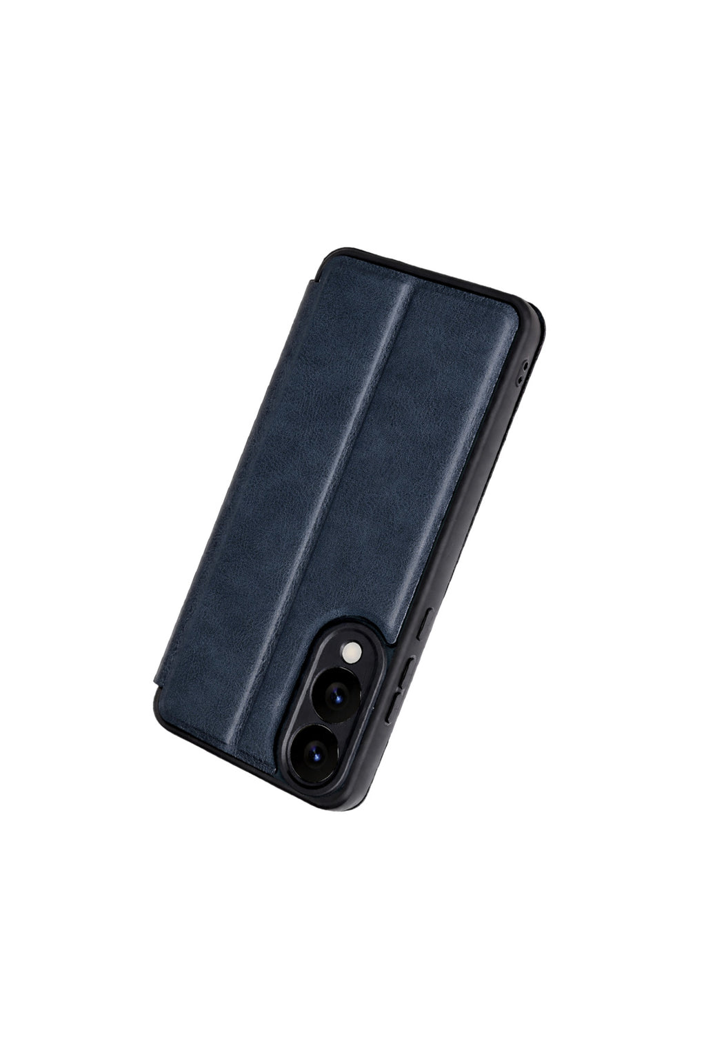 Samsung Galaxy S25 Uyumlu Edge Flip Cover - Lacivert