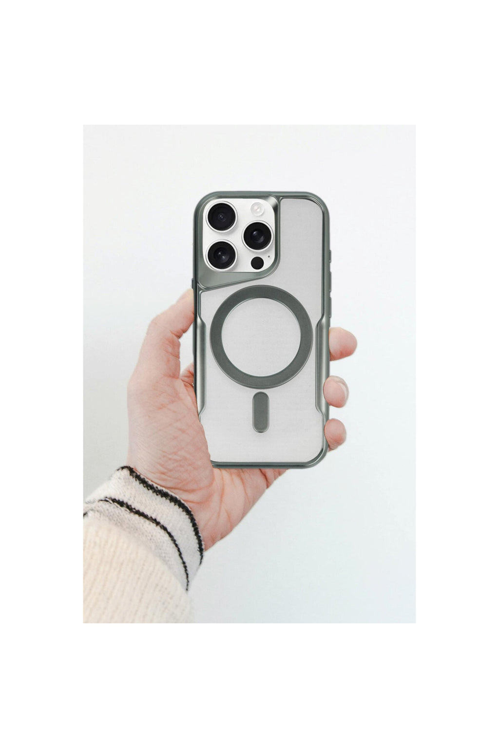 Apple iPhone 11 Pro Max Uyumlu Kılıf Boyi Magsafe Silikon Kapak - Derin Mor