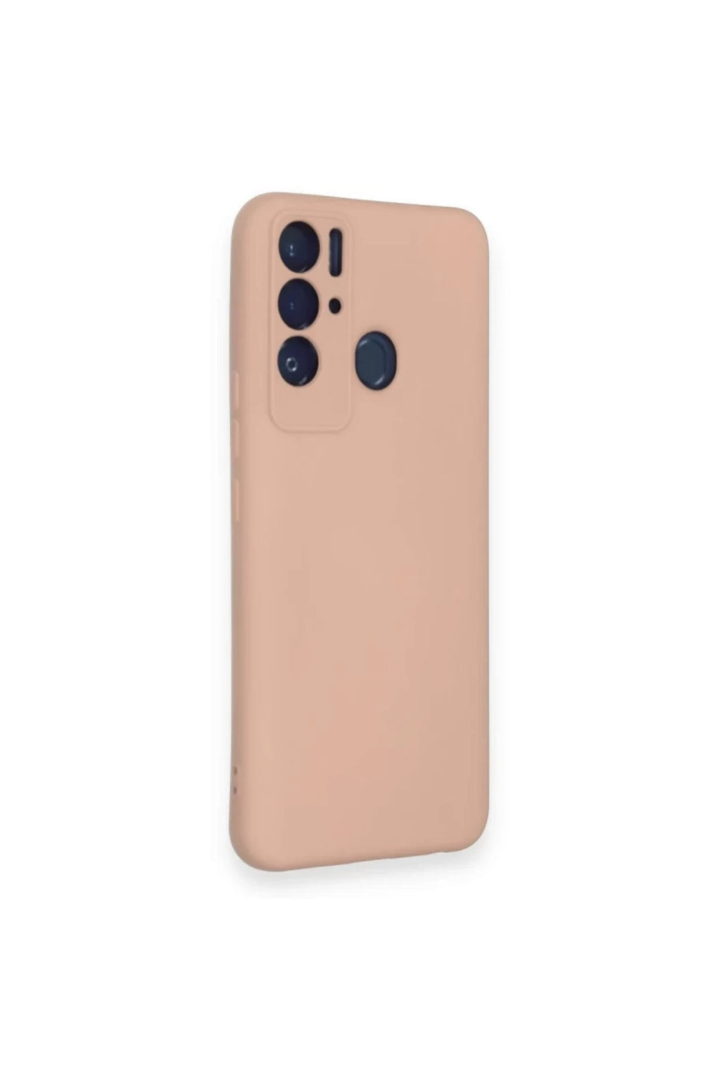 Tecno Pova Neo Kılıf Nano içi Kadife Silikon - Pudra