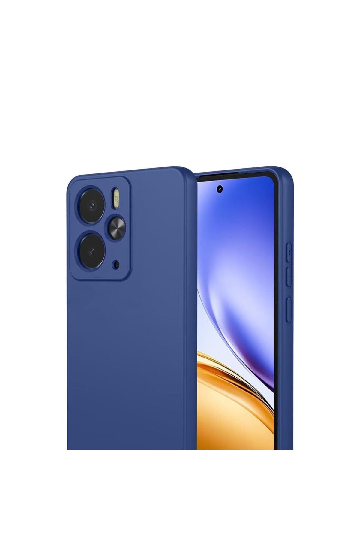 Oppo Reno 14 Uyumlu First Silikon - Lacivert