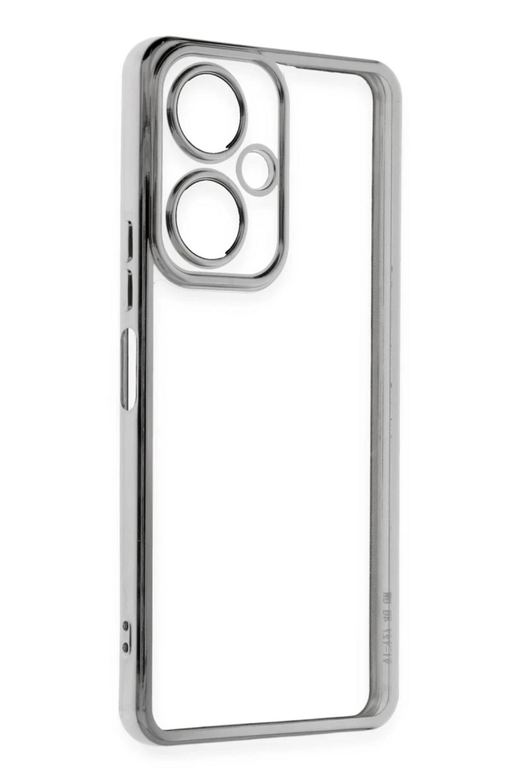 Vivo Y27 Uyumlu Kılıf Lensli Silikon - Gümüş