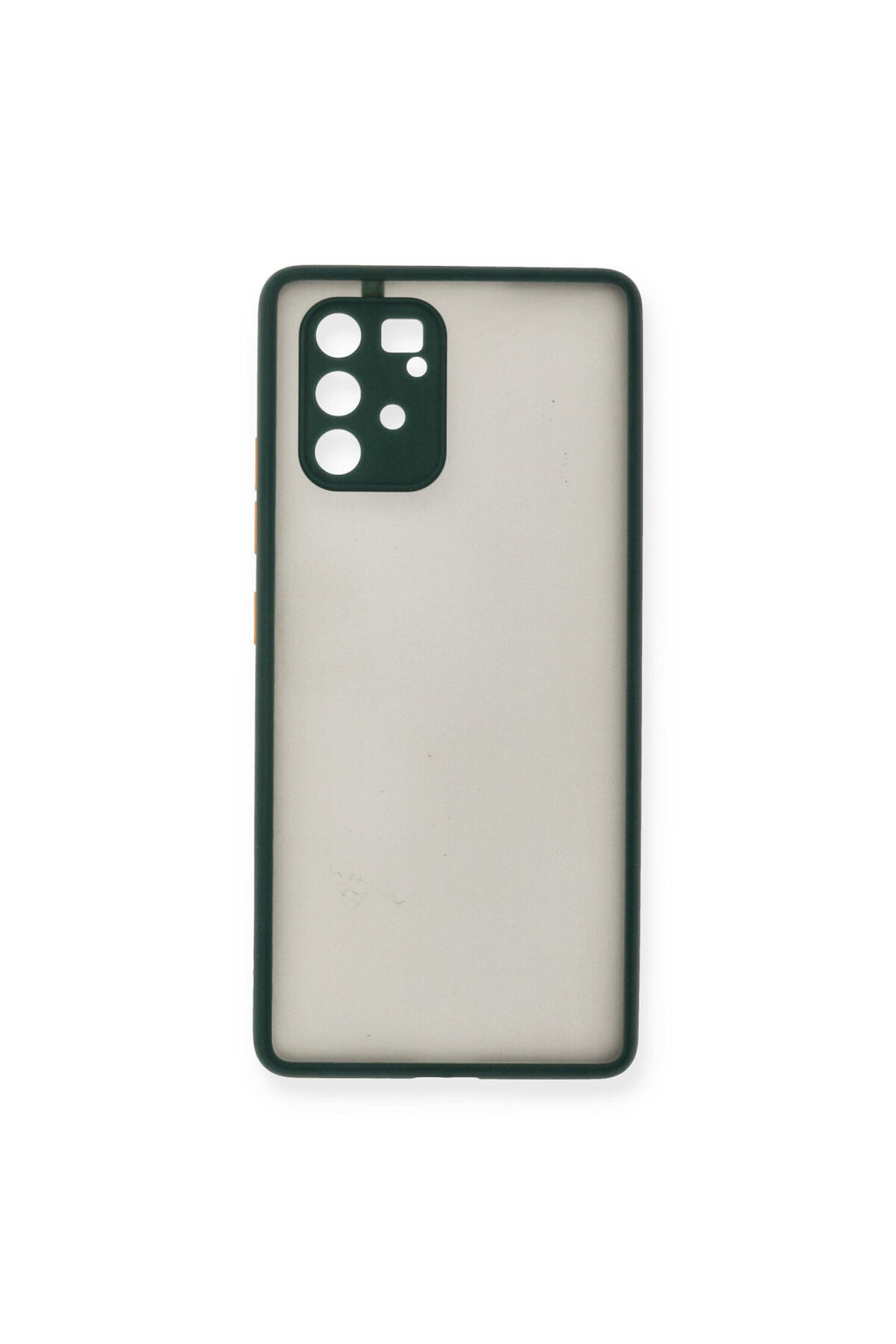 Samsung Galaxy A91 / S10 Lite Kılıf Montreal Silikon Kapak - Yeşil