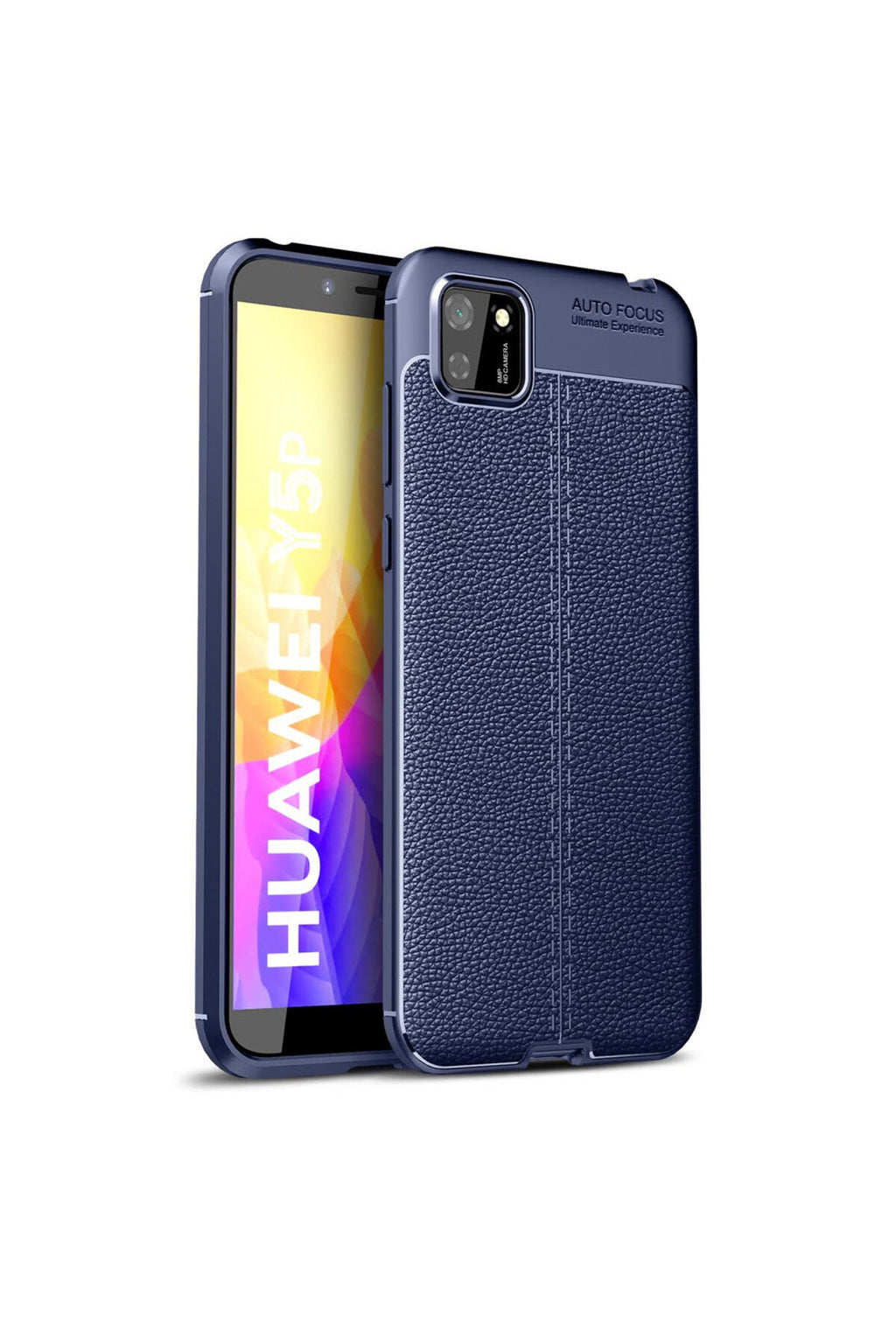 Huawei Y5P Uyumlu Kılıf Auto Focus Kapak - Lacivert